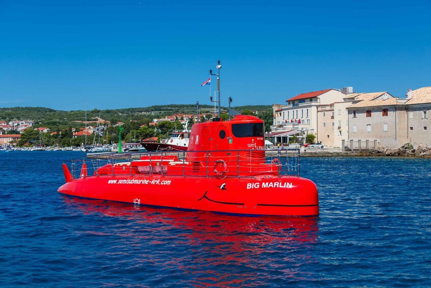 Krk: 45-Minute Semi-Submarine Tour