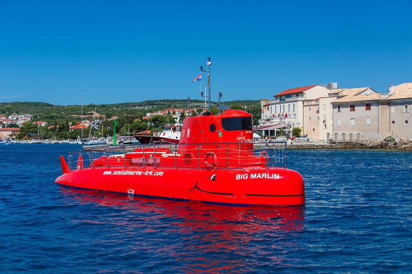Krk: 45-Minute Semi-Submarine Tour