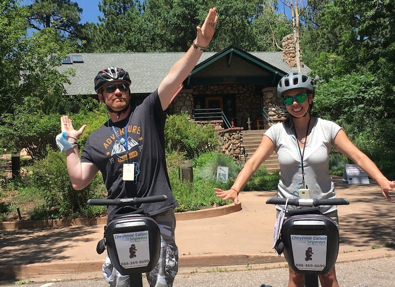 Picture 5 for Activity Colorado Springs: Nature and Art/Broadmoor Combo Segway Tour