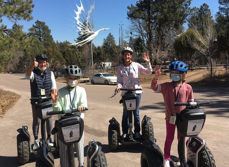 Colorado Springs: Nature and Art/Broadmoor Combo Segway Tour