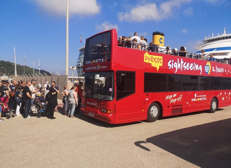 Picture 1 for Activity Katakolo: Pyrgos and Katakolo Hop-on Hop-off Bus Tour