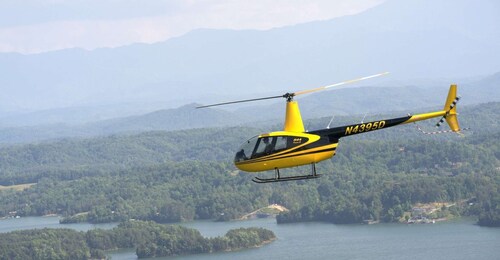 Pigeon Forge Excursión en helicóptero por el río y el lago French Broad