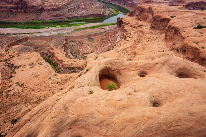 Picture 3 for Activity Moab: Canyon Country Sunset Helicopter Tour