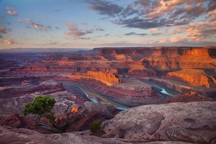 Moab: Tur Helikopter Matahari Terbenam di Canyon Country