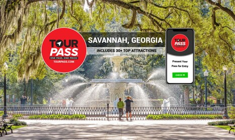 Savannah: Full Admission Tour Pass für 30+ Touren