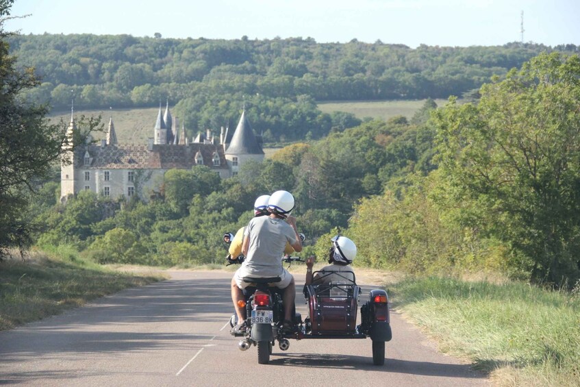 Picture 4 for Activity From Meursault: Private Sidecar Tour & Vineyard Wine Tasting