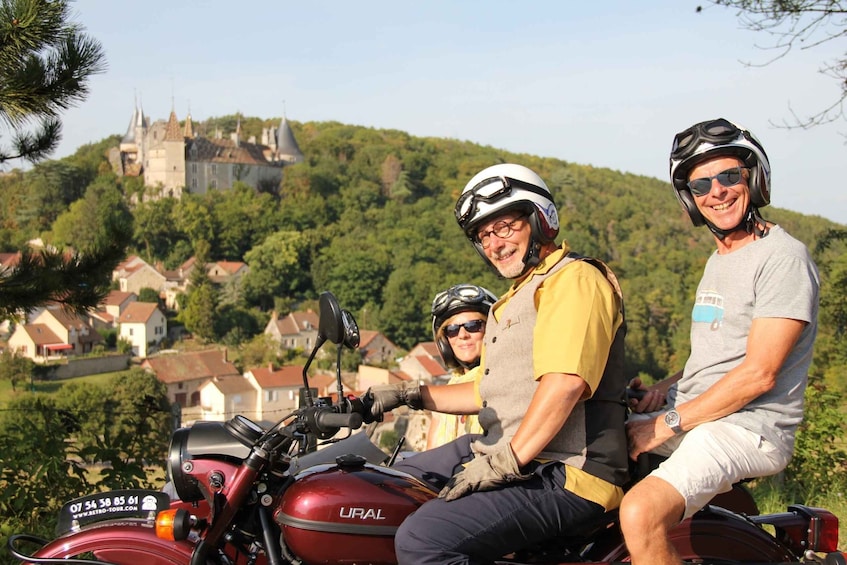 Picture 2 for Activity From Meursault: Private Sidecar Tour & Vineyard Wine Tasting