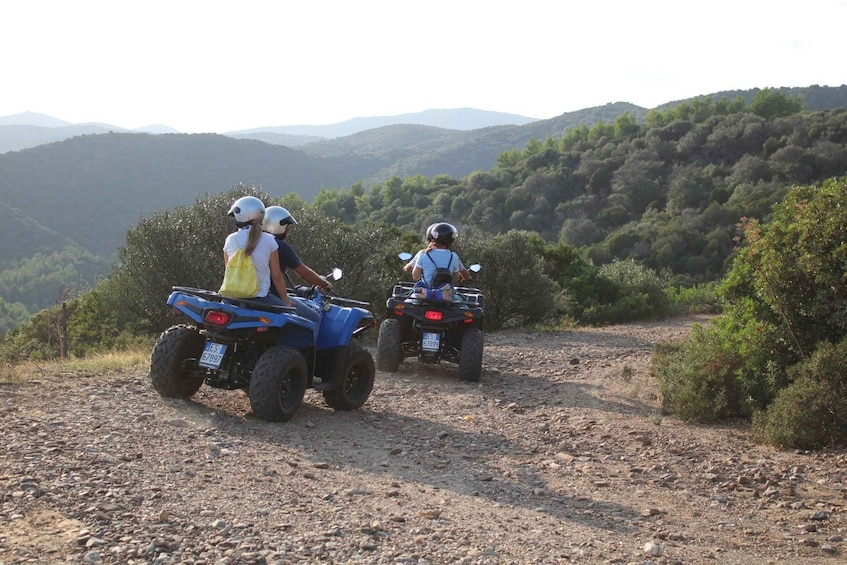 Picture 2 for Activity Cagliari: ATV Experience Swimming at Waterfalls from Chia