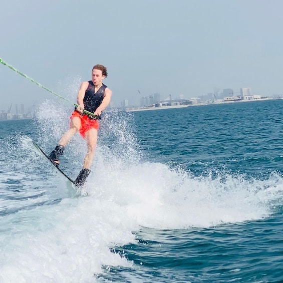 Picture 9 for Activity Dubai: Private Speedboat and Wakeboard Experience