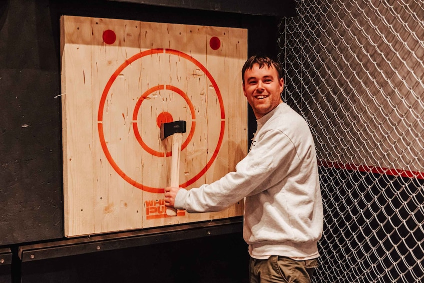 Picture 3 for Activity London: Urban Axe Throwing Experience