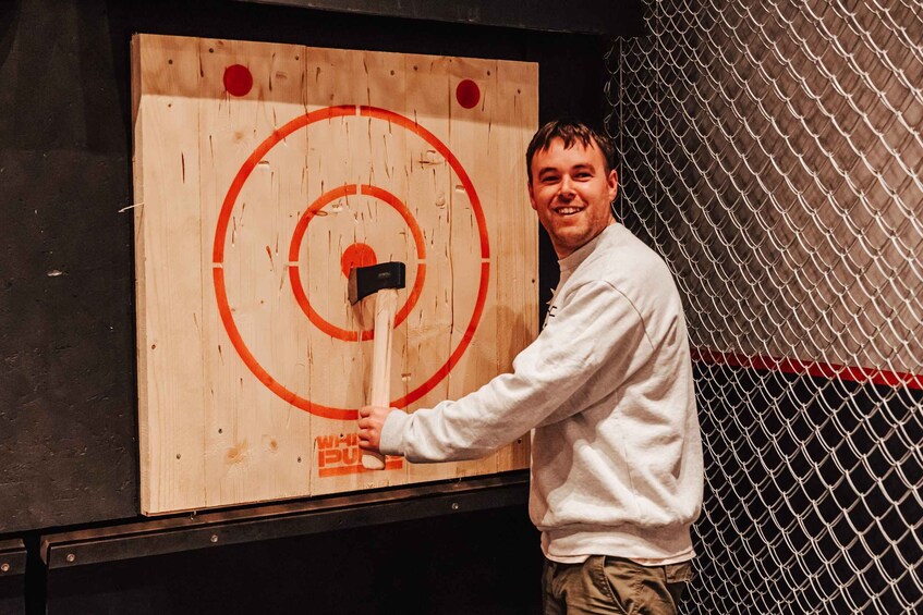 Picture 4 for Activity London: Urban Axe Throwing Experience Oxford Circus