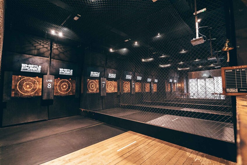 London: Urban Axe Throwing Experience Oxford Circus