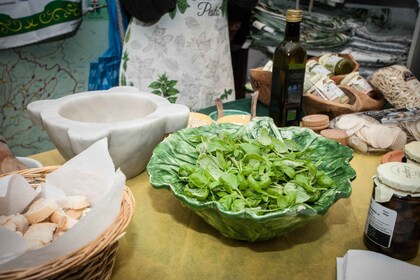 Levanto : Cours de fabrication de pesto