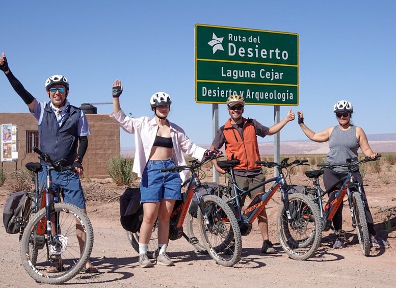 Picture 5 for Activity From San Pedro de Atacama: Laguna Cejar E-biking Adventure