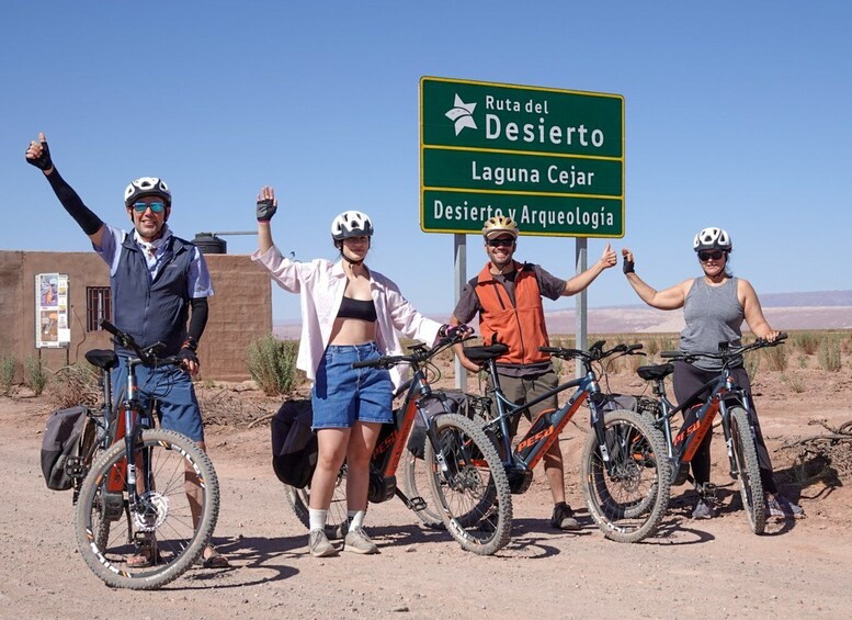 Picture 5 for Activity From San Pedro de Atacama: Laguna Cejar E-biking Adventure