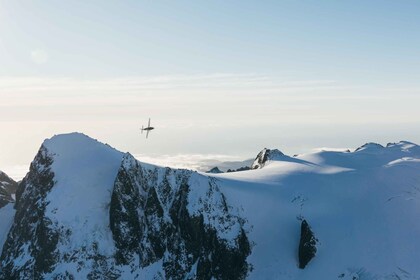 Desde Queenstown: vuelo panorámico del glaciar Josef y caminata guiada