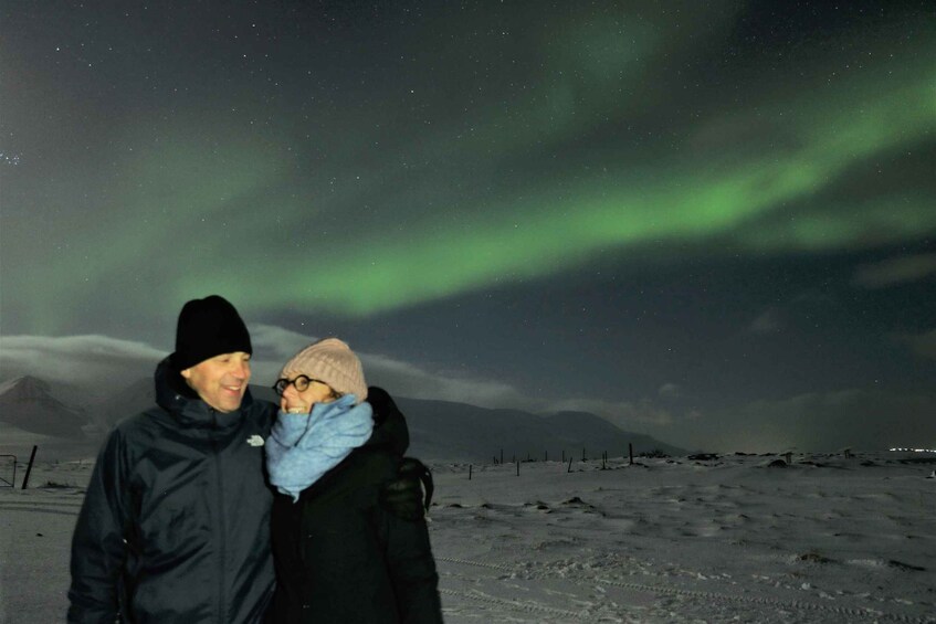 Picture 3 for Activity Akureyri: Hunt for the Northern Lights Photography Tour