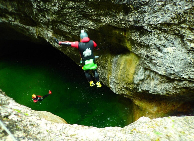Picture 1 for Activity Salzburg: Advanced Canyoning on the Strubklamm