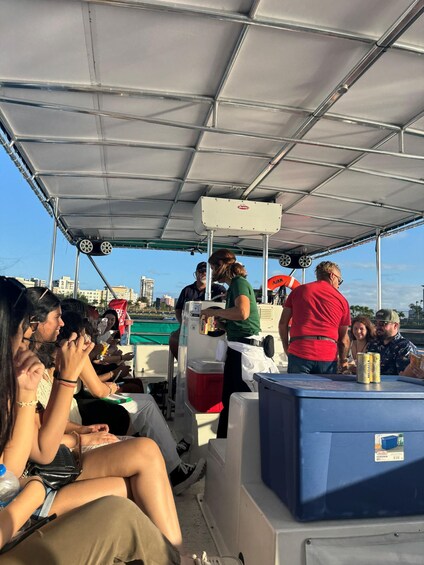 Picture 3 for Activity San Juan: Old San Juan Sunset Cruise with Drinks & Transfer