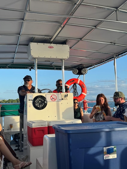 Picture 2 for Activity San Juan: Old San Juan Sunset Cruise with Drinks & Transfer
