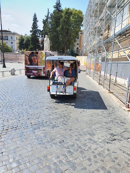 Picture 1 for Activity Rome: City Tour by Golf Cart with Gelato