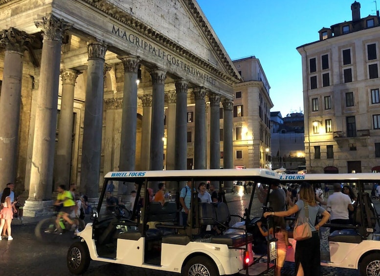 Picture 2 for Activity Rome: Morning City Tour by Golf Cart with Gelato