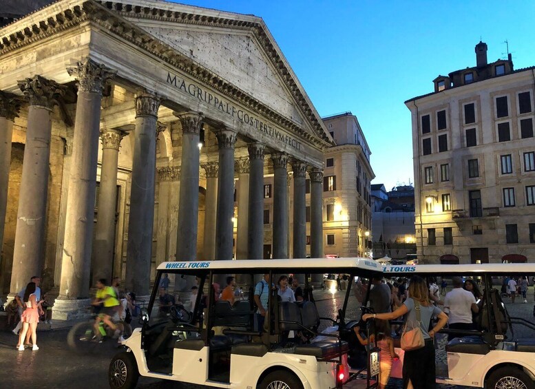 Picture 2 for Activity Rome: City Tour by Golf Cart with Gelato