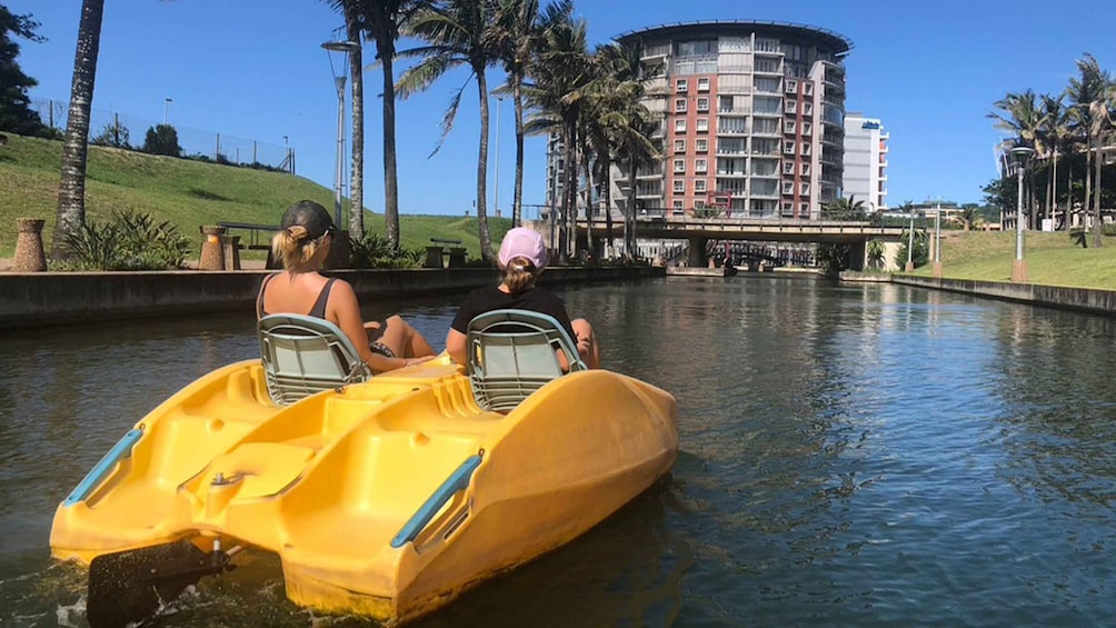 Picture 6 for Activity Durban: Waterfront Canals Pedal Boat Rental