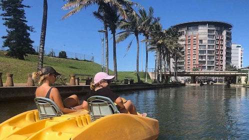 Durban: Waterfront Canals Pedal Boat Rental