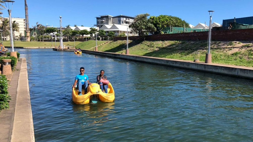 Picture 7 for Activity Durban: Waterfront Canals Pedal Boat Rental