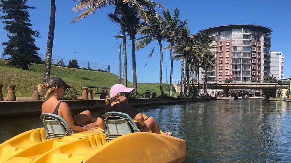 Durban: Waterfront Canals Pedal Boat Rental