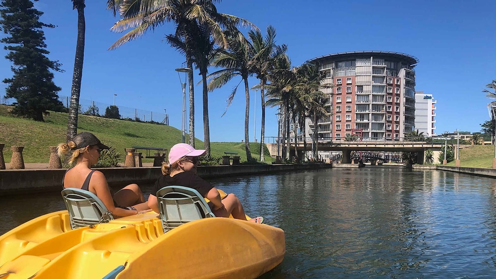 Durban: Waterfront Canals Pedal Boat Rental