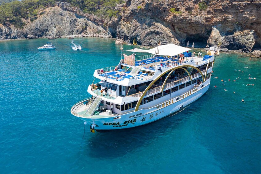 Picture 3 for Activity Kemer: Full-Day Boat Trip with Lunch and DJ