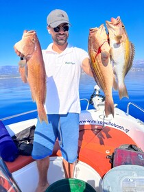 Agios Nikolaos : Excursion de pêche dans la baie de Mirabello