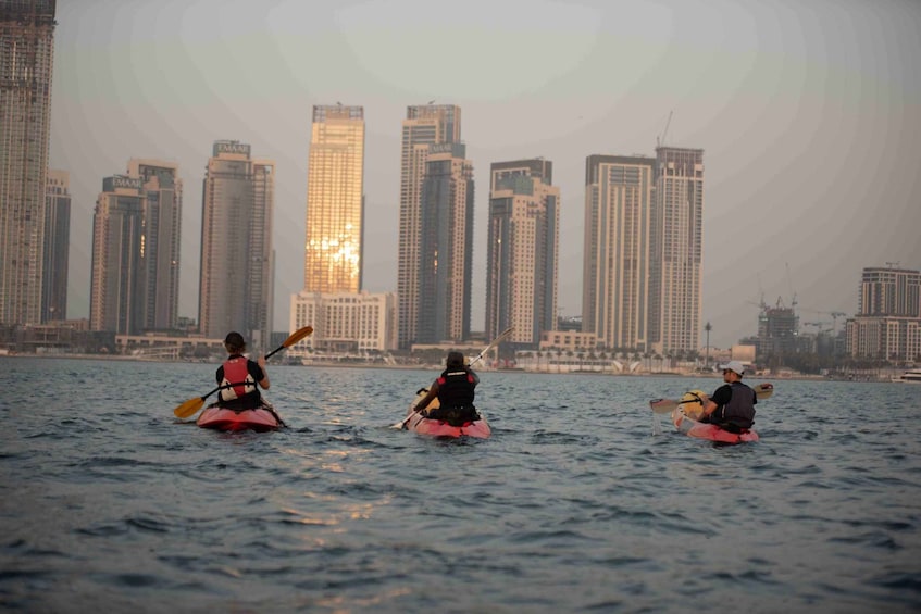 Picture 10 for Activity Dubai: Sunset/Night Dubai Creek Kayak Tour