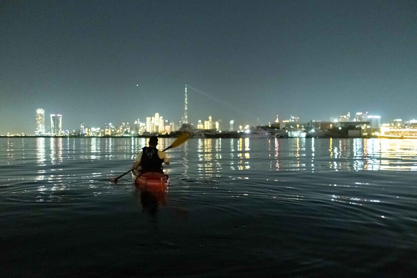 Picture 2 for Activity Dubai: Sunset/Night Dubai Creek Kayak Tour