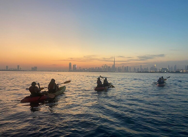 Picture 12 for Activity Dubai: Sunset/Night Dubai Creek Kayak Tour