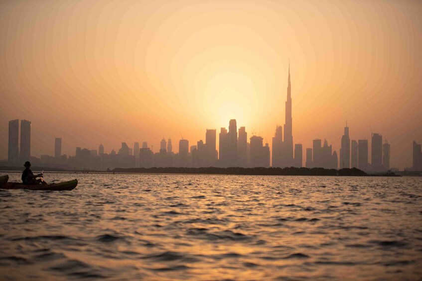 Picture 7 for Activity Dubai: Sunset/Night Dubai Creek Kayak Tour