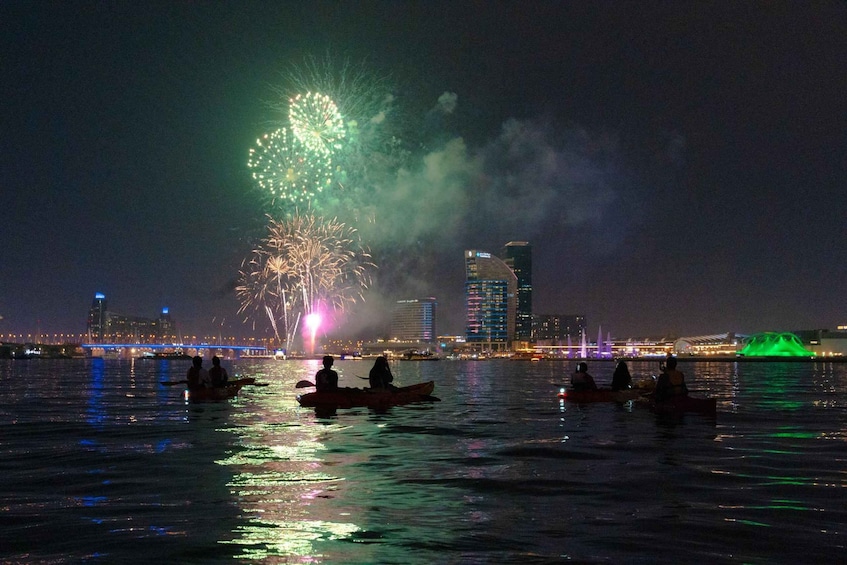 Picture 5 for Activity Dubai: Sunset/Night Dubai Creek Kayak Tour