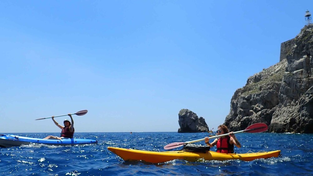 From Nerano: Kayaking Tour to the Bay of Leranto