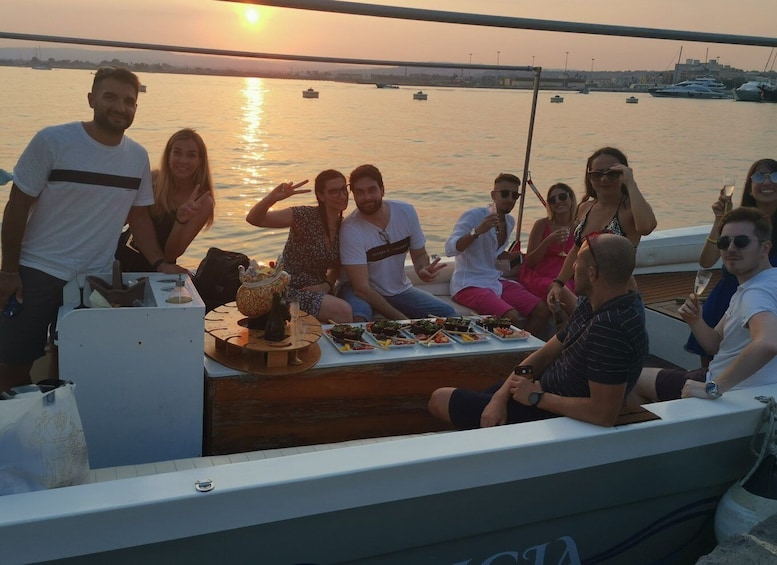 Picture 1 for Activity Syracuse: Ortigia Sunset Cruise with Aperitif or Platter