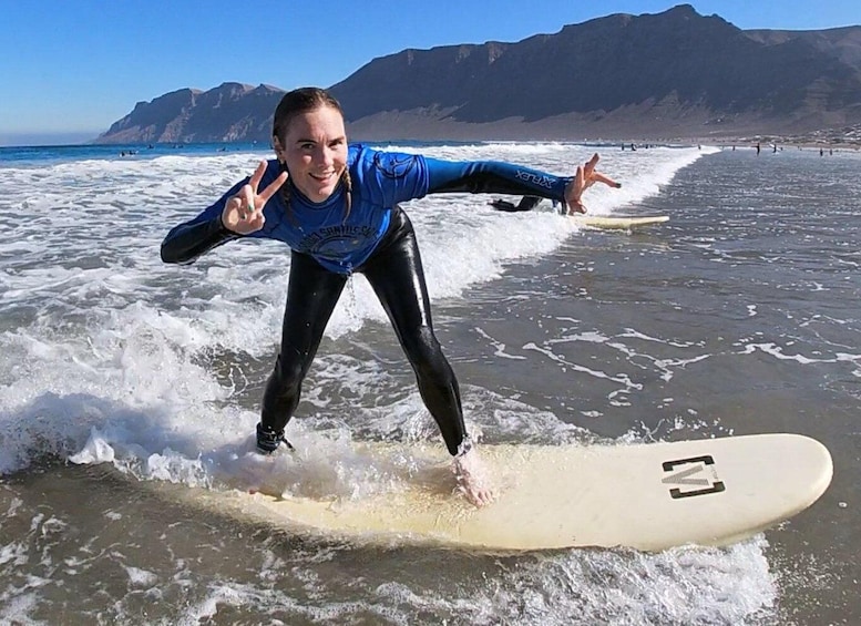 Picture 11 for Activity Famara Surf Lesson with a real Pro