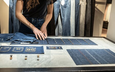 Milán: experiencia privada de jeans personalizados hechos a medida