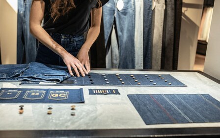 Milan: expérience privée de jeans personnalisés sur mesure