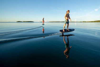 Tulum: eFoil Electric Surfing in Nopalitos Lagoon