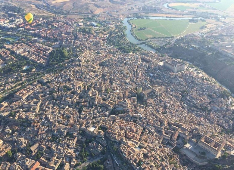 Picture 1 for Activity Toledo: Hot Air Balloon Ride with Spanish Breakfast