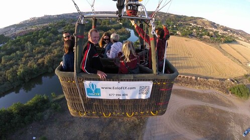 Toledo: Luchtballonvaart met Spaans ontbijt