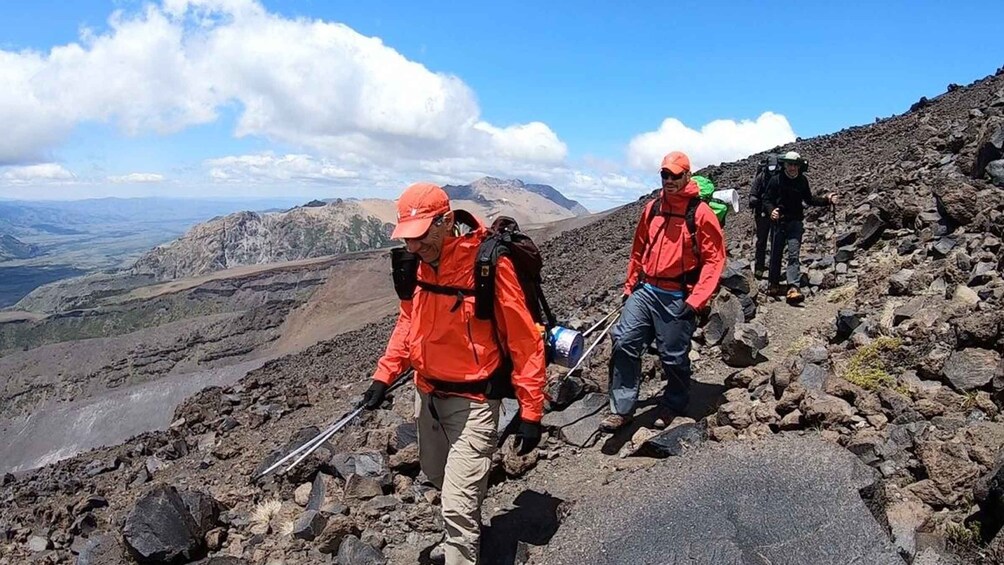 From Pucón: Lanín Volcano Guided Ascent