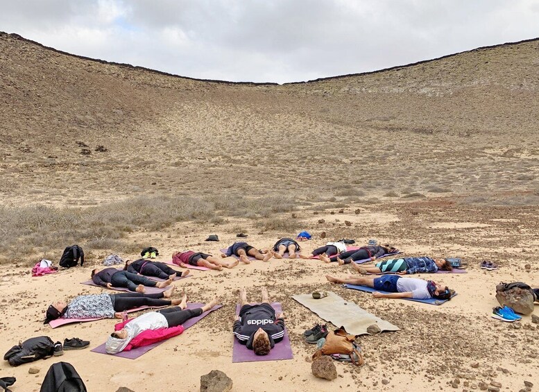 Picture 5 for Activity Lanzarote: Volcanic Yoga Session with Ocean Views