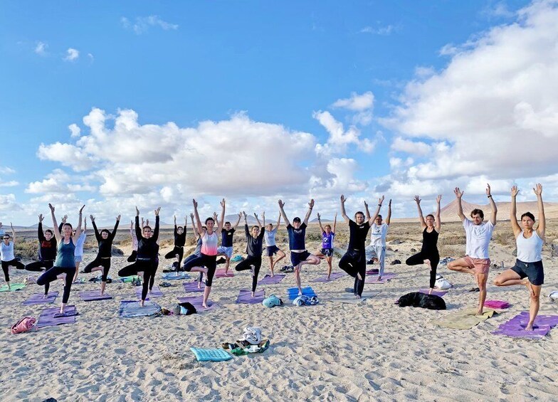 Picture 4 for Activity Lanzarote: Volcanic Yoga Session with Ocean Views